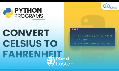 Learn Python Program to Convert Celsius To Fahrenheit Complete Tutorial ...