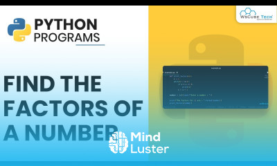 Python Program to Find the Factors of a Number Hindi