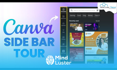 Canva Editor Side Panel Explained Canva Design Canva for Beginners