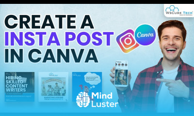 How to Design Instagram Post with Canva Canva Tutorial