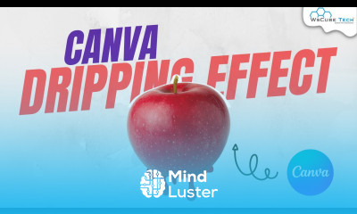 How to Create Drip Effect with Canva Design with Canva