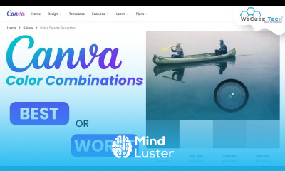 How To Find Color Palettes and Font Combinations Create Professional Designs with Canva 