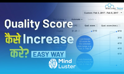 How to Improve Your Google Ads Quality Score Google Ads Latest Version
