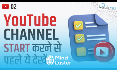 YouTube Checklist Topic Ideas Niche Channel Video Optimization YouTube SEO Tutorial