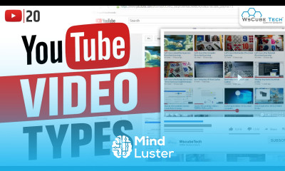 MAIN Types of YouTube Videos Regular Shorts Premiere Videos Complete Guide
