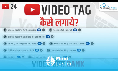 YouTube Tags Kaise Lagaye How to Search Best Tags for YouTube Videos YouTube SEO
