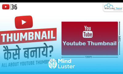 YouTube Thumbnail Kaise Banaye How to Make a THUMBNAILS for YouTube Videos
