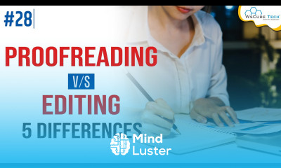 Proofreading vs Editing Skills What is Difference Between Editing and Proofreading