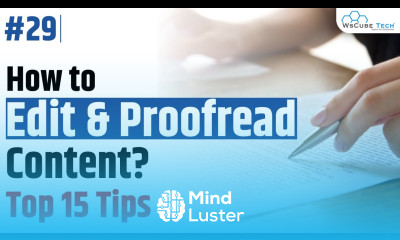 How to Proofread and Edit Content 15 Proofreading and Editing Tips Tools