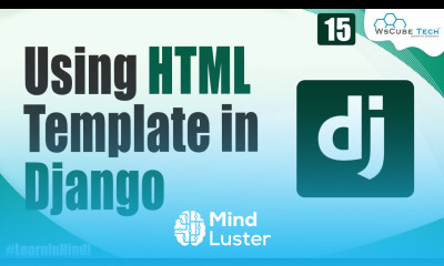How to Render an HTML Template as Response Django Framework Django Tutorial