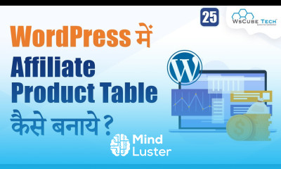 How to Create Affiliate Product Table in WordPress Best WP Table Builder Affiliate Marketing