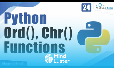 Learn What are Functions of Python Ord and Chr Functions in Python ...