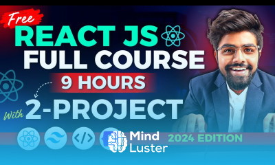 REACT JS Full Course for Beginners with Website Project FREE 2024 Edition