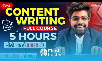 Content Writing Complete Course How to become a Content Writer in 2024 SEO Writing Tutorial