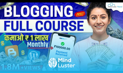 Blogging Full Course for Beginners FREE How to Start Blogging and Earn Money in 2024 