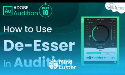 How to Use De Esser in Audition Adobe Audition Tutorial 10