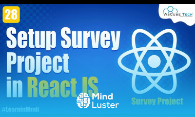 Setup of the Survey Project in React JS React JS Tutorial in Hindi 28 Survey Project