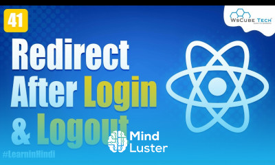 Redirecting Page After Successful Login and Logout using with Router in React JS Step by Step