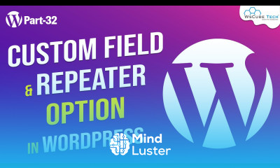 How to Create Field and Repeater Option in WordPress WordPress Theme Development
