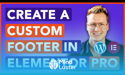 Create A Custom Footer Using Elementor Pro