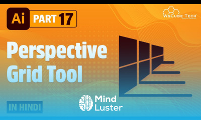 How to use Perspective Grid Tool in Adobe Illustrator Perspective Typography Hindi Part 17