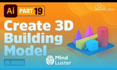 How to Make 3d Building Model in Adobe Illustrator Illustrator Tutorial Hindi 19 WsCube Tech