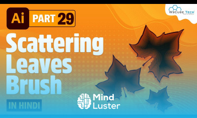 How to Create Custom Scattering Leaves Brushes in Adobe Illustrator Autumn Leaves Brushes Part 29