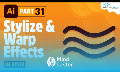Stylize Warp Effects in Adobe Illustrator Stylize Warp Tool Part 31 WsCube Tech