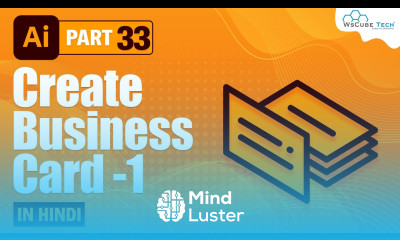 Live Project Create Business Card In Adobe Illustrator Business Card Project 33 WsCube Tech