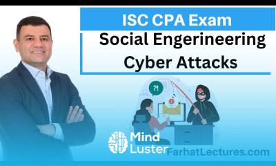 Social Engerineering Cyber Security Attacks Information Systems and Controls CPA Exam