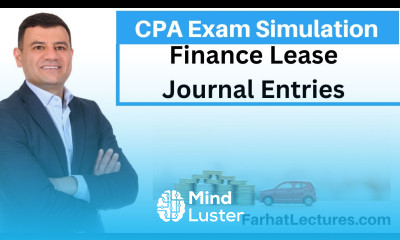 Finance Lease CPA Exam Simulations