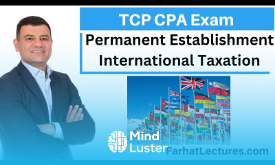Permanent Establishment International Taxation Tax Compliance and Planning TCP