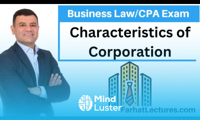 Characteristics of Corporation CPA exam REG