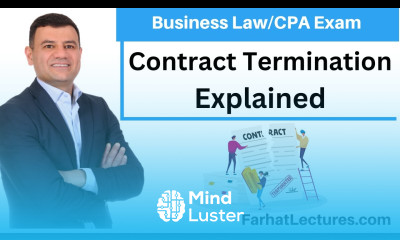 Contract Termination Business Law CPA Exam REG