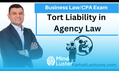 Tort Liability in Agency Law CPA Exam REG