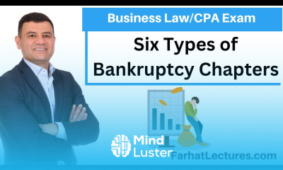 Six Types of Bankruptcy Chapters CPA Exam