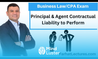 Principal and Agent Contractual Liability to Perform CPA Exam REG