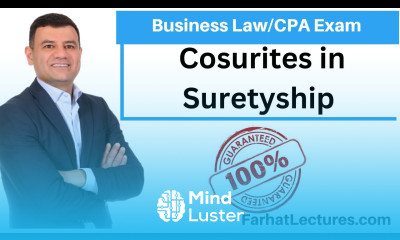 Cosureties in Suretyship CPA Exam REG