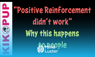 Positive Reinforcement didn t work WHY this happens