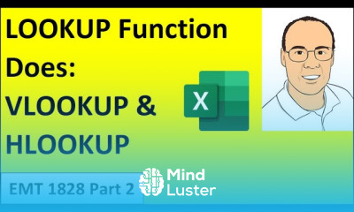 LOOKUP Function Can Do VLOOKUP or HLOOKUP But Be Careful EMT 1828 Part 2
