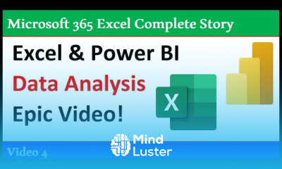 Excel Power BI Data Analysis Complete Class in One Video 365 MECS 04