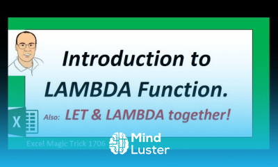LAMBDA Excel Function LET LAMBDA together to make Single Cell Reports Excel Magic Trick 1706
