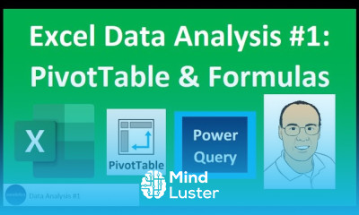 Excel Data Analysis Class 01 PivotTables Power Query Formulas and Charts