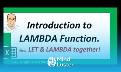 LAMBDA Excel Function LET LAMBDA together to make Single Cell Reports Excel Magic Trick 1706