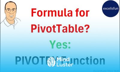 Excel PIVOTBY Function to Create Completely Dynamic PivotTable Formula Reports EMT 1845