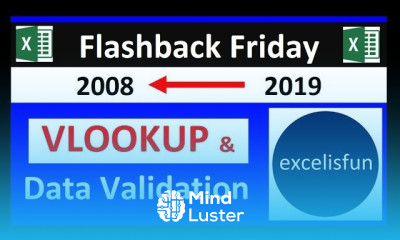 excelisfun Flashback Friday 03 VLOOKUP Data Validation