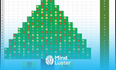 Sparkling Christmas Tree in Excel Build Conditional Format Christmas Tree Excel Magic Trick 1361