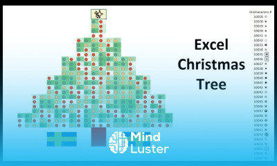 Excel Magic Flashing Christmas Tree Plus BIG LET Surprise Excel Magic Trick 1711