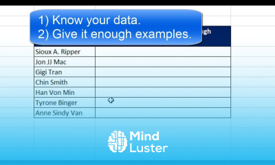 Highline Excel 2016 Class 18 Clean Transform Data Replace Flash Fill Text To Columns Formulas