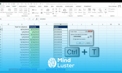 Basic Excel Business Analytics 27 Clean Transform Data Formulas Flash Fill Power Query TTC